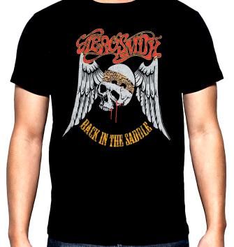 Aerosmith, Back in the saddle, мъжка тениска, 100% памук, S до 5XL